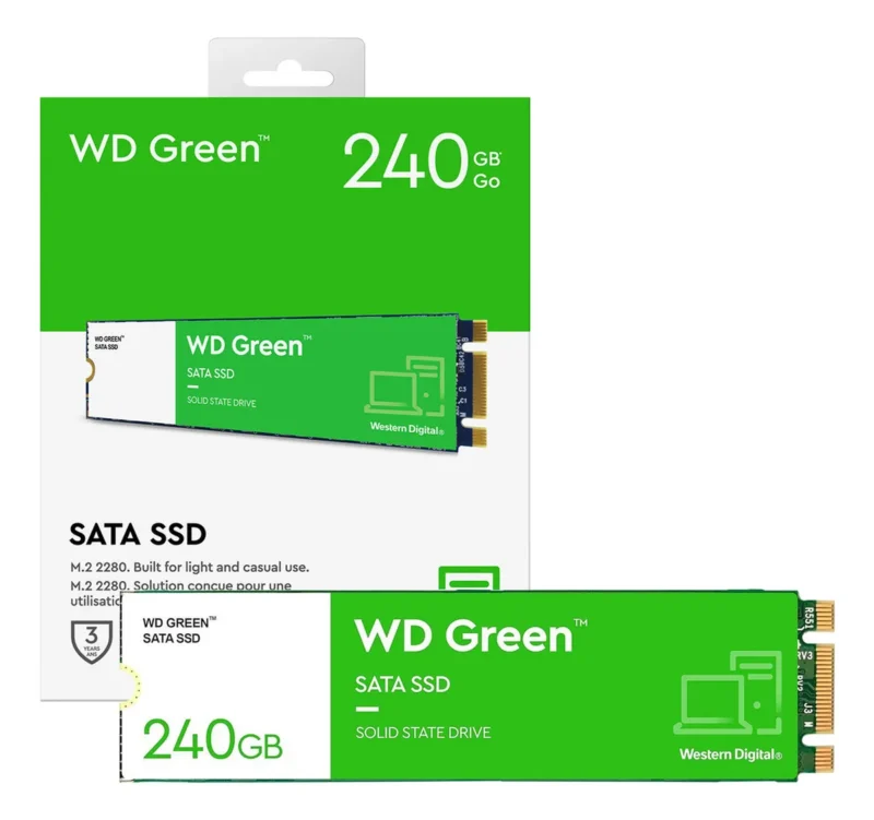 WD Green Disco SSD M.2 2280 240GB