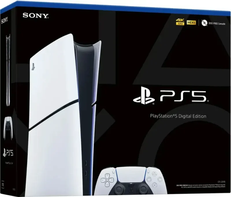 Consola Sony Playstation 5 Slim Blanco 4k 1tb Digital