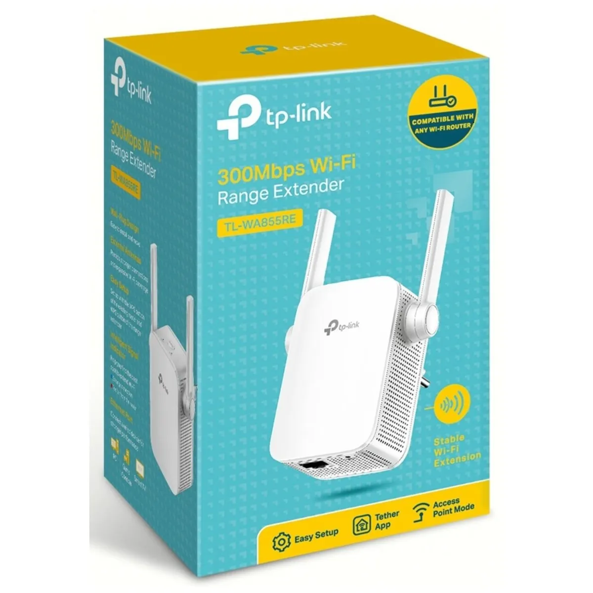 Repetidor Extensor De WiFi 300Mbps Blanco TL-WA855RE