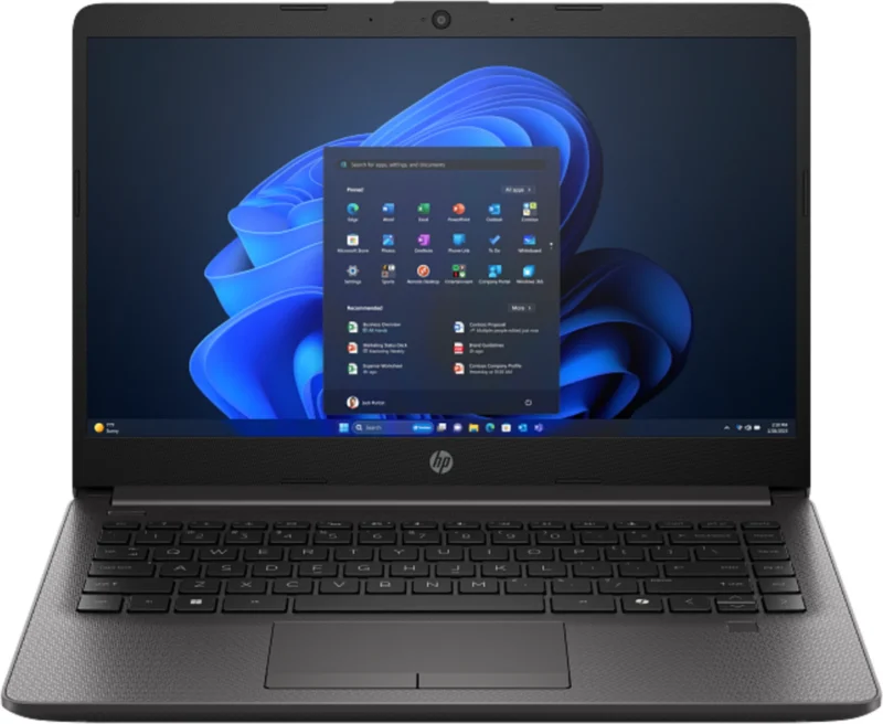 Notebook HP 240R G9 de 14“ (intel i3 100U, 8GB Ram, 256GB SSD, Win11 Pro)