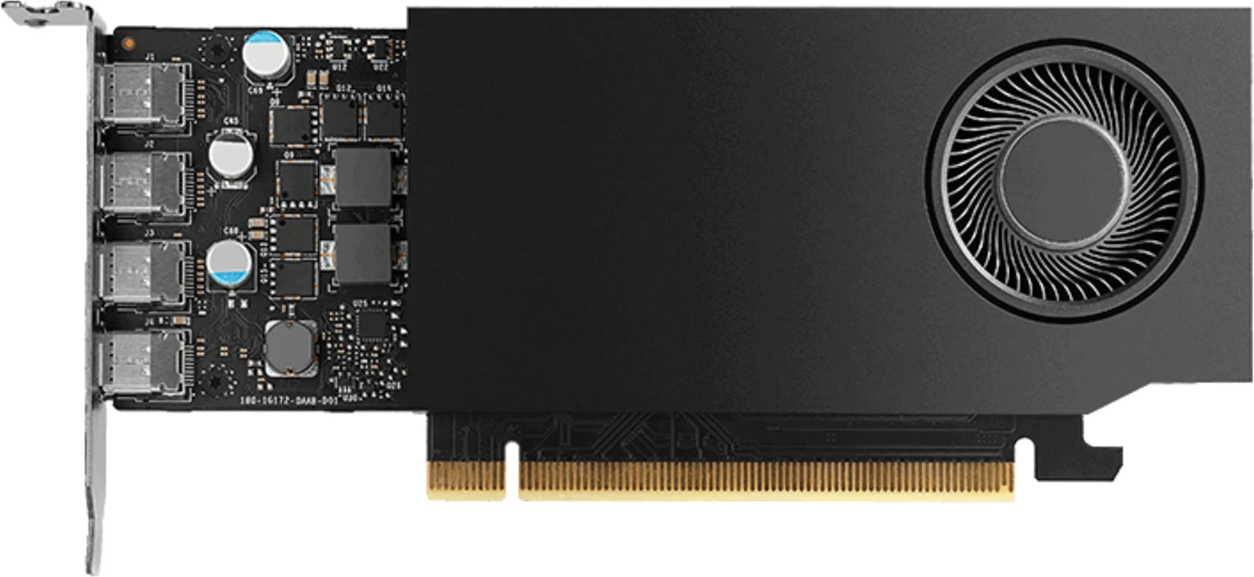 Tarjeta de Video PNY NV RTX A400 4GB GDDR6 4*mDP PCIe 4.0