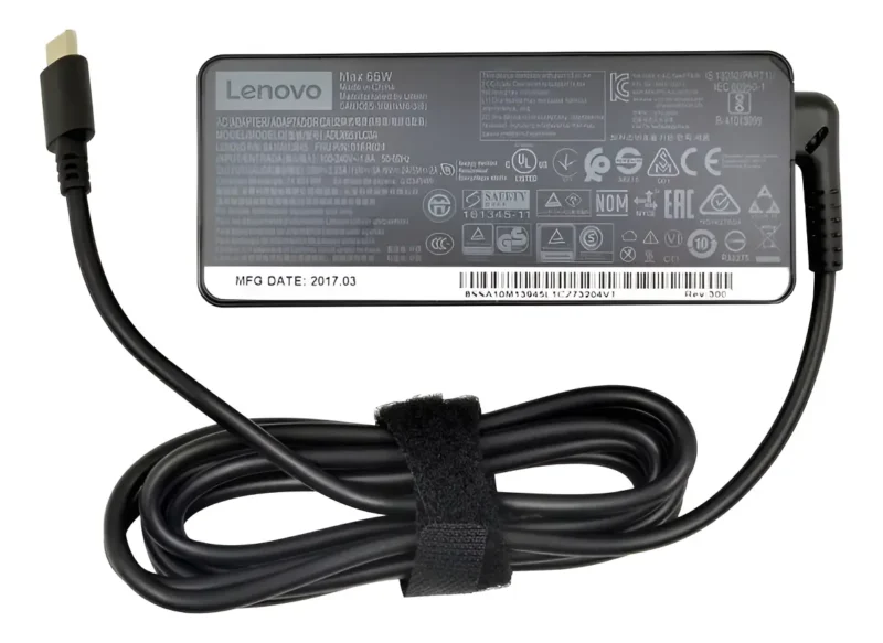 Cargador Lenovo Original Tipo C 65w 3,25a 20v Usb-c
