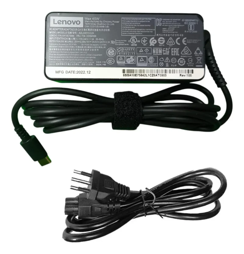 Cargador Lenovo Usb Type-c 20v 2.25a 45w Tipo-c