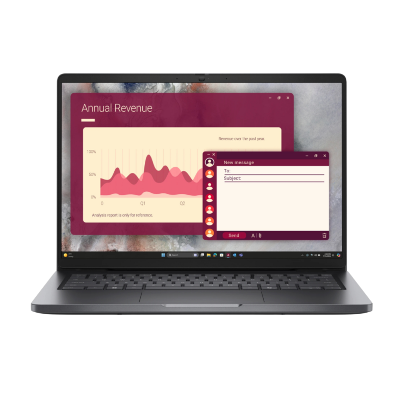 Notebook Dell Pro 14 PC14250 Intel Core Ultra 5 225U RAM16GB SSD512GB 14" W11P