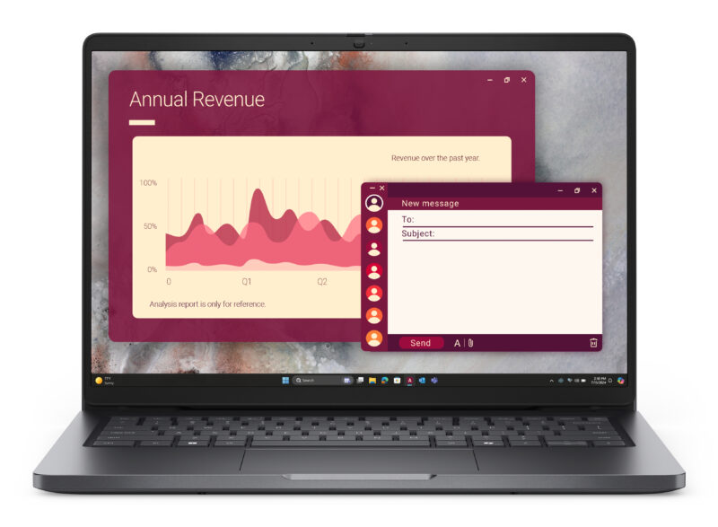 Notebook Dell Pro 14250 i5-120U RAM 8GB SSD 512GB 14" W11P