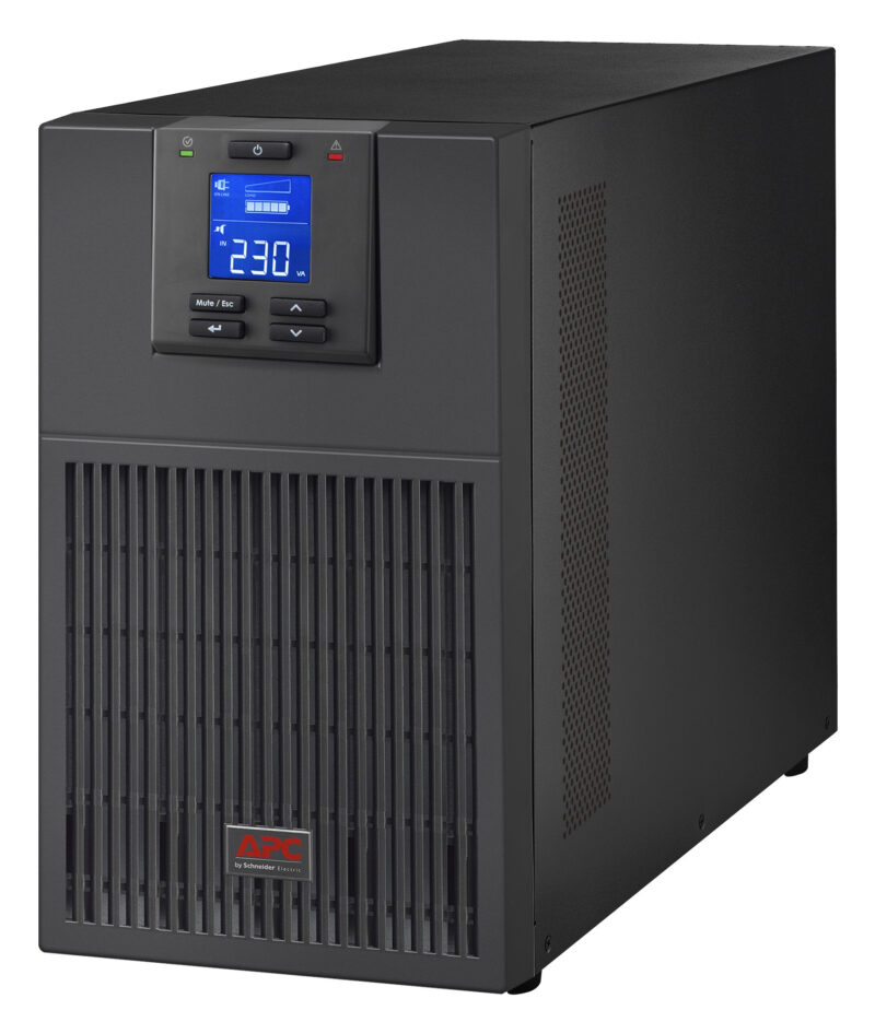 UPS APC Easy SRV Ext. de 6.000VA (6.0kWatts / 6.0kVA, On-Line, Doble conversión, 230V con Batería externa, SRV72BP)