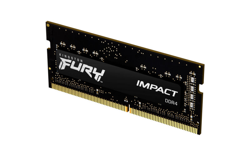 Memoria RAM Kingston Fury Impact de 16GB (DDR4, 3200MHz, CL20, Non ECC, SODIMM)